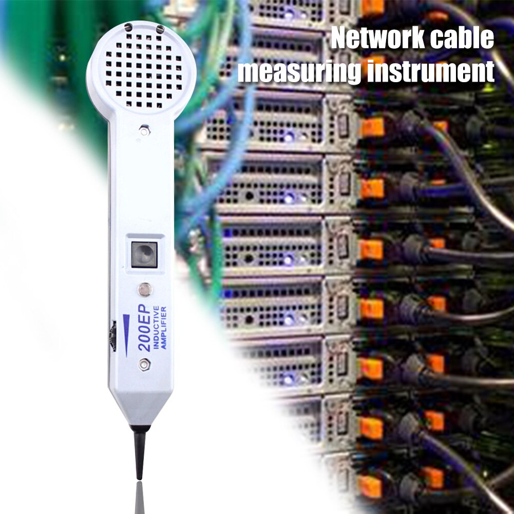 Tone Generator Durable Battery Powered 200EP Network Cable Tester Maintenance High Accuracy Inductive Amplifier