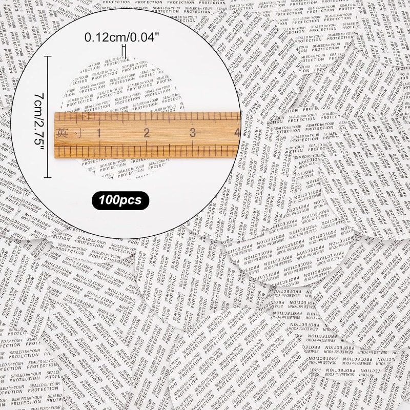 100 Pcs Foam Lid Liner 70mm Seal Cap Liner Jar Sealer Bottle Seals Waterproof Pressure Sensitive Seals Jar Seals White Bottle