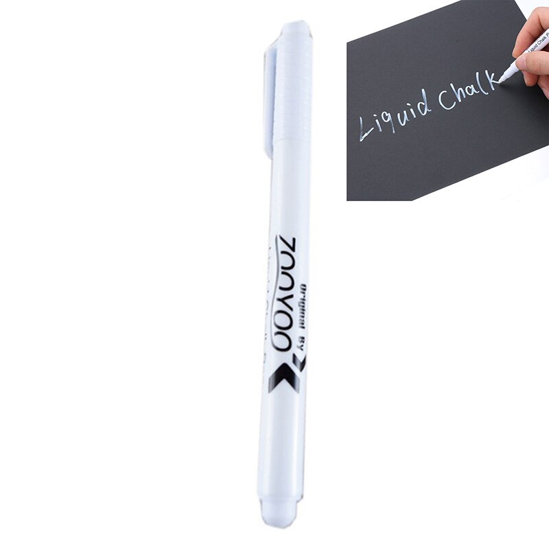 White Liquid Chalk Chalkboard Marker Writing Pens Liquid Chalks Glass Markers