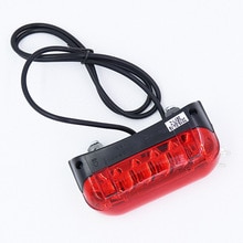 36V Small Universal Scooter Led Outdoor Turn Signal Warning Tail Light E-bike Bright Cycling Safety Night Easy Install Durable