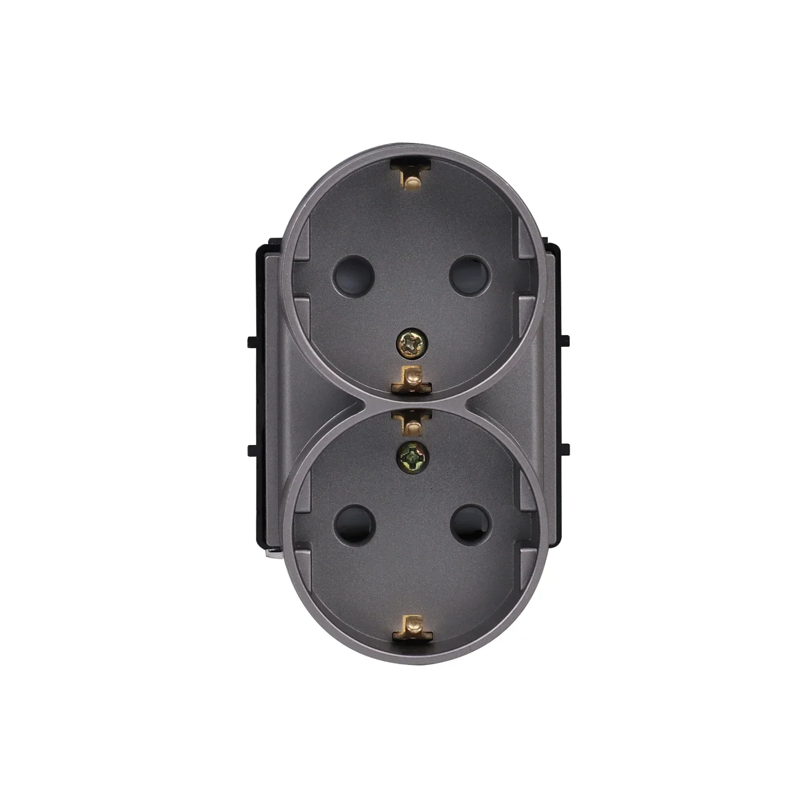 Bingoelec glassbryter stikkontakt med glassbryter med wifi stikkontakt veggkontakter lysbryter usb  rj45 kat 6 grå gjør-det-selv funksjonsdeler: type 5