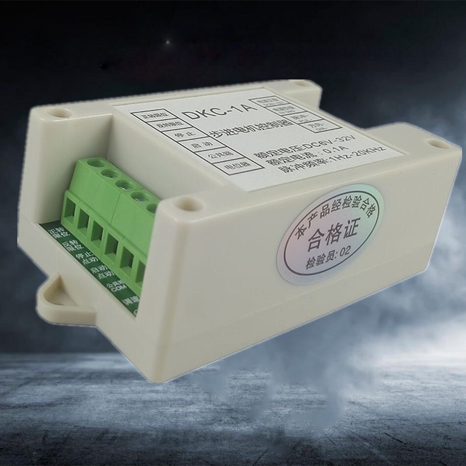 Stepper motor controller DKC-1A 1-20kHz pulse frequency adjusts speed by potentiometer for stepper motor drive