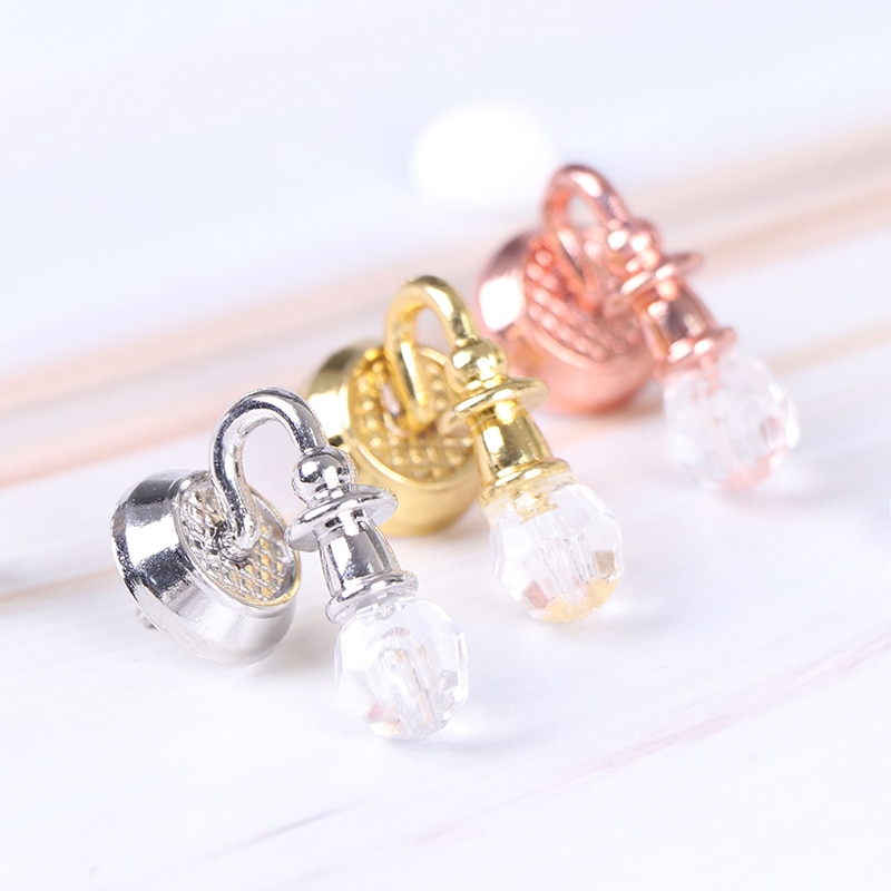 1Pair 1:12 Dollhouse Miniature Wall Light Lamp Model Decoration Accessories Toys