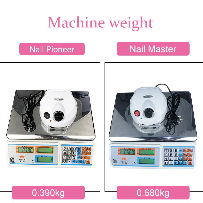 Electric nail drill 35000 RPM manicure machine equipment for pedicure pedicure nail file tool drill bit polishing tool set