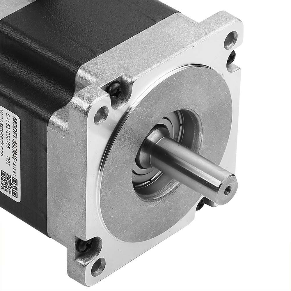 Rtelligent Hoge Torqu 4.5N.M Nema 34 Stappenmotor 86CM45 Dc Motor 0.9/1.8 graden 4 Lood Stap Elektrische Motor voor CNC Kit Machine