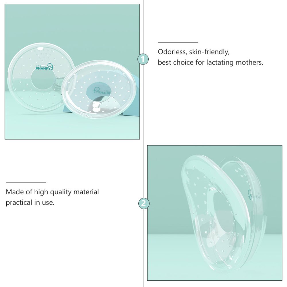 1 Paar Lichtgewicht Resuable Duurzaam Anti-Galactorroe Pad Borstvoeding Pad Anti-Spill Borst Pad Voor Vrouwen Moeder moeder Te Worden