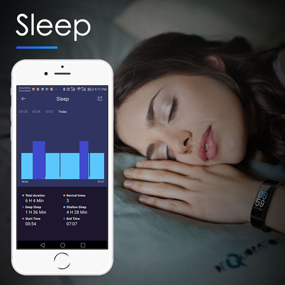 Smart Bracelet Blood Pressure Measurement Pedometer Fitness Tracker Watch Men Women Smart Band Waterproof For Android IOS xiaomi