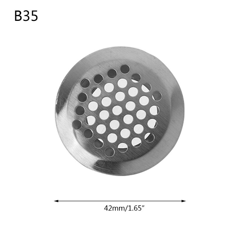 Stainless Steel Air Vent Hole Ventilation Louver Round Shaped Venting Mesh Holes WXTC