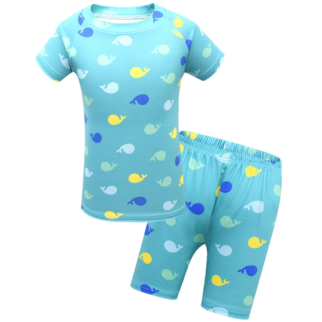 Kids Cocomelon Nachtkleding Pyjama Kinderen Kerst Pijamas Thuis Kleding Voor Jongens Korte Mouw Tops Zomer Kleding 2-10 Y: Bruin / China100 (2Y)