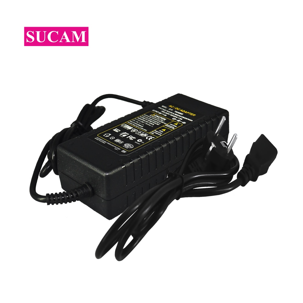 SUCAM AC 100 V-240 V 50/60hz DC 48V 3A Voeding Adapter Oplader voor POE Switch POE NVR CCTV Accessoires