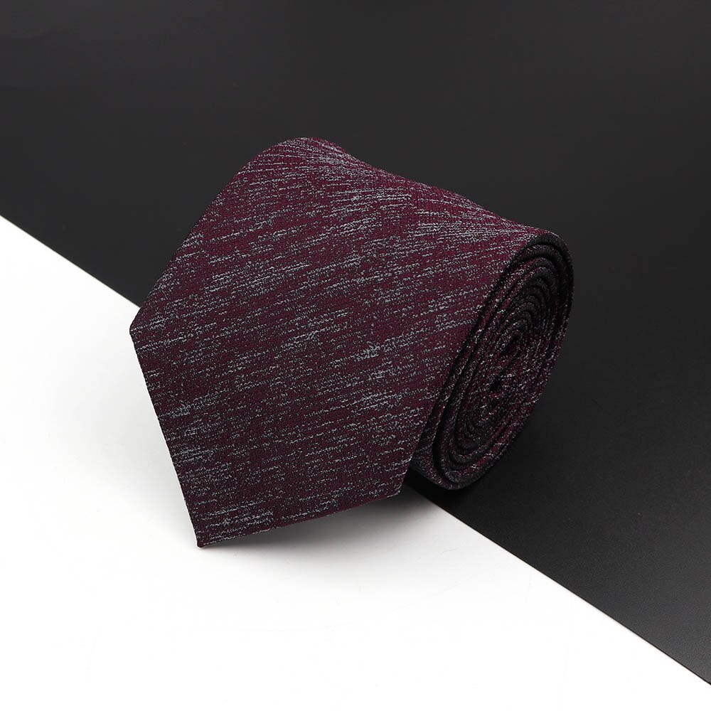 Polyester slips til mænd forretningsmøde gravatas homens mænds formelle #39 8cm stribet slips dagligt jakkesæt tilbehør: 18