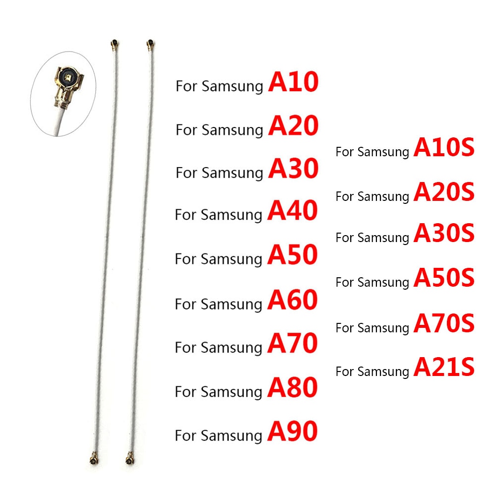 Nowy wewnętrzny sygnał anteny Wifi Flex kabel drutu dla Samsung A10 A20 A30 A40 A50 A60 A70 A80 A90 A10s A20s A21s A30s A50s A70s M21
