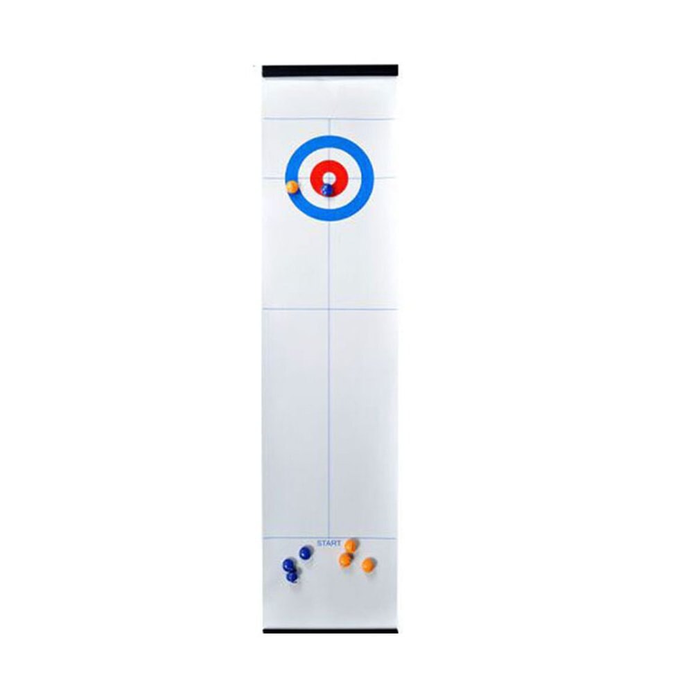 Tafel Mini Curling Bal Plastic Bal Kinderen Educatief Speelgoed Interactieve Spelletjes Volwassen Decompressie Speelgoed: Default Title
