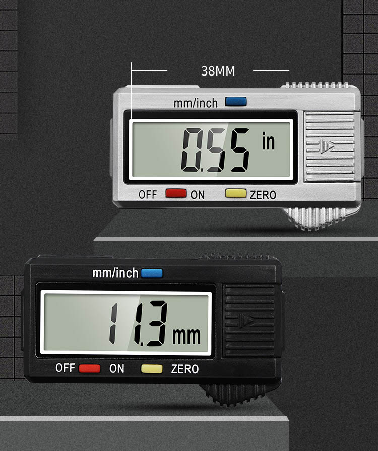 150mm 0.1mm Electronic Digital Caliper Carbon Fiber Dial Vernier Caliper Gauge Micrometer Ruler Caliper Digital Carpenter Tools
