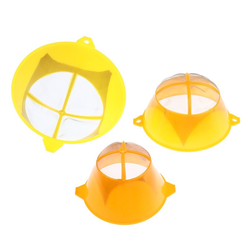 3pcs/lot Hand Tool Reusable Fine Paint Strainers 80 Micron Sieve Filter Cover Steel Mesh Net Plastic Funnel Painter Construction