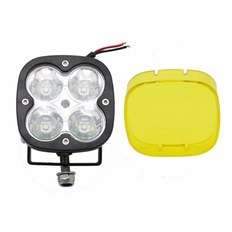 1/2pcs 12V 24V 40w 2Inch spot flood combo beam led wrok light Offroad Light Car Truck SUV ATV UTV UTE Led Driving Lights: 1 spot with cover