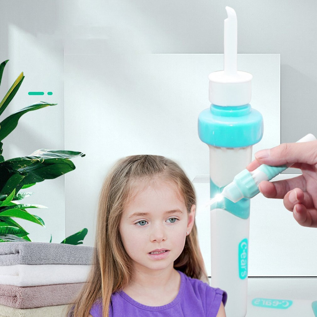 Movable Ear Cleaner Portable Ear Extractor Electric Ear Suction Device Without Light Cleaning Tool Earpick