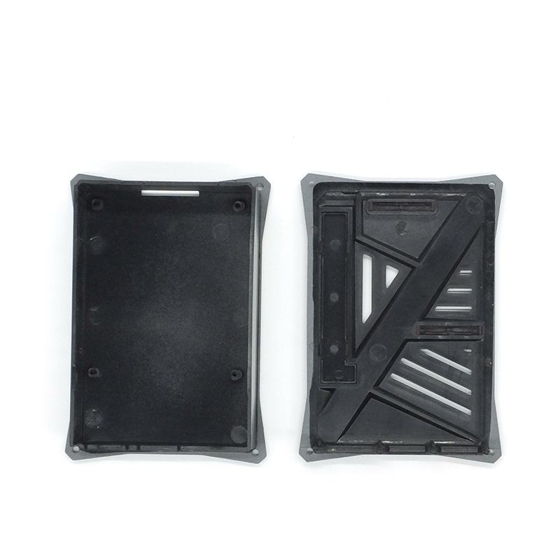 Raspberry Pi ABS Case Plastic Cover Shell Single Dual Cooling Fan Gray Silver For Raspberry Pi 4 B Model Raspberri Pi Cases