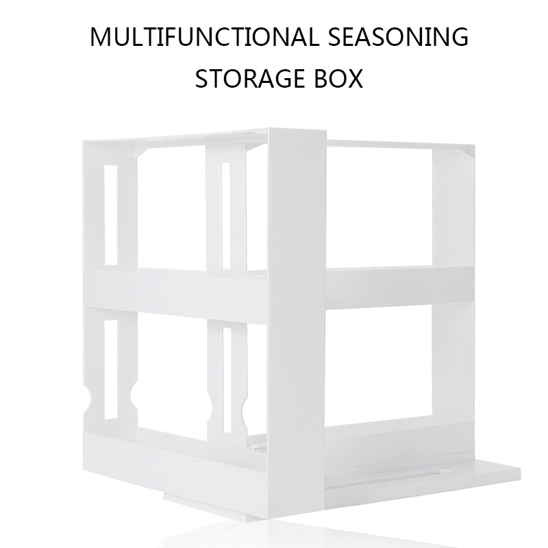 1Set Multifunction Rotating Jars Spice Rack Bottle... – Vicedeal