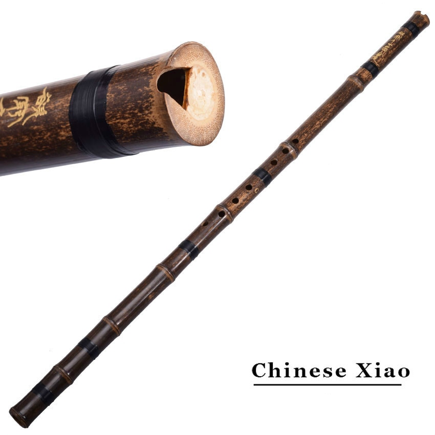 Verticale Bamboe Fluit 8 Gat Xiao Precisie Kleur Tafel G / F Sleutel Dong Xiao Beginner Flauta