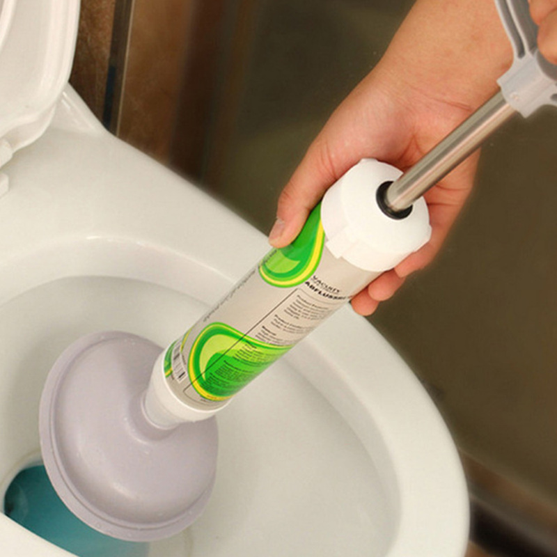 1PCS Toilet Air Power Drain Blaster Cleaner Suction Pump High-Pressure Powerful Manual Sink Plunger Opener Bathroom Clog Remover