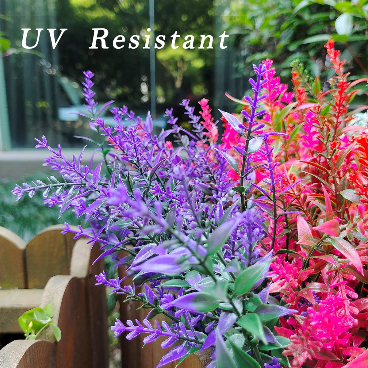 12 Uds. De plantas artificiales de lavanda, florero nupcial para boda, artesanías de corona navideña para el hogar, decoración de alféizar de ventana de jardín al aire libre