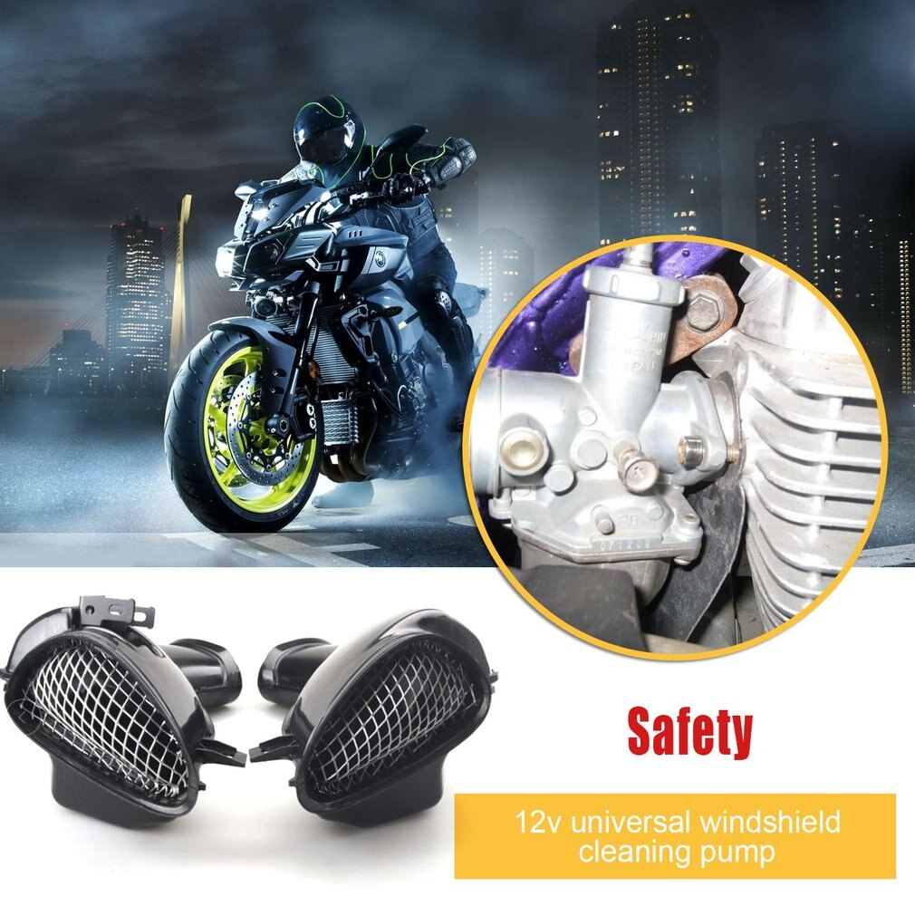 1 Pair Motorcycle Ram Air Intake Tube Duct Pipe For Suzuki GSXR 600 750 1000 00-03 K1 ABS Plastic Motorbike Replacement