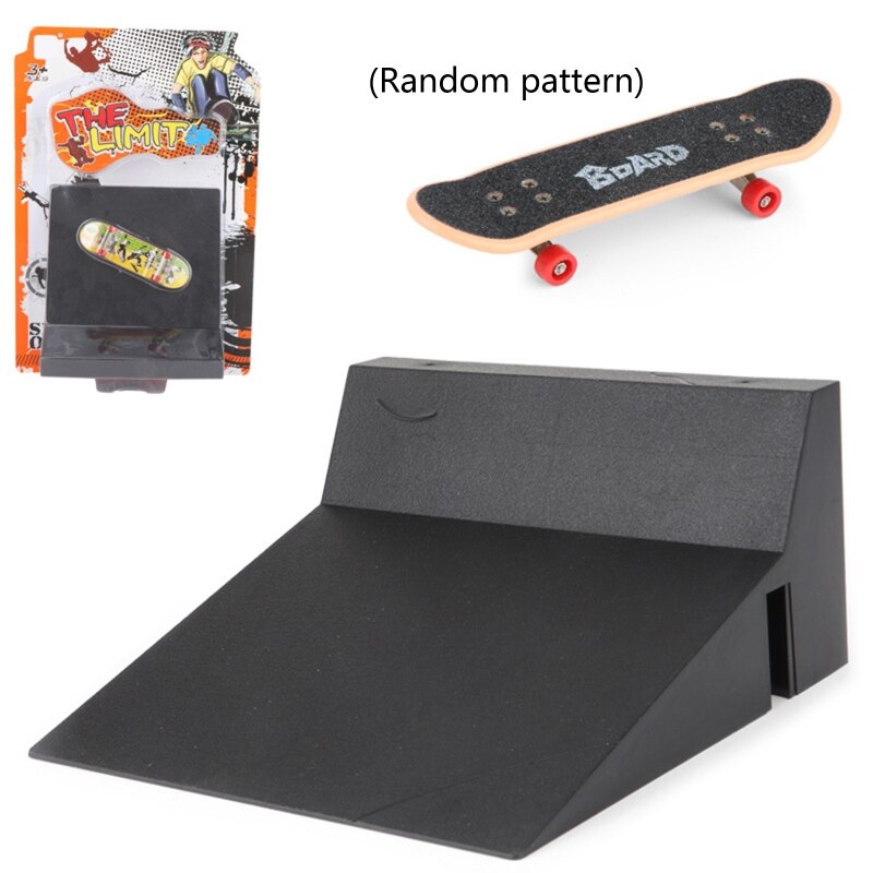 Fingerboard Rail Park Stair Kit Stairs Mini Skateboards for Kids Skateboard Game M89C