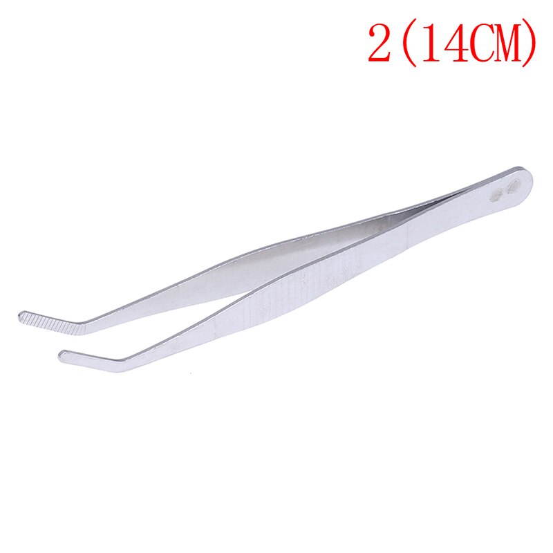 Stainless Steel Aquarium Cleaning Tools Elbow Tweezers Anti-static Hand Tool Clear Clip Tool 12.5-30cm: 14cm