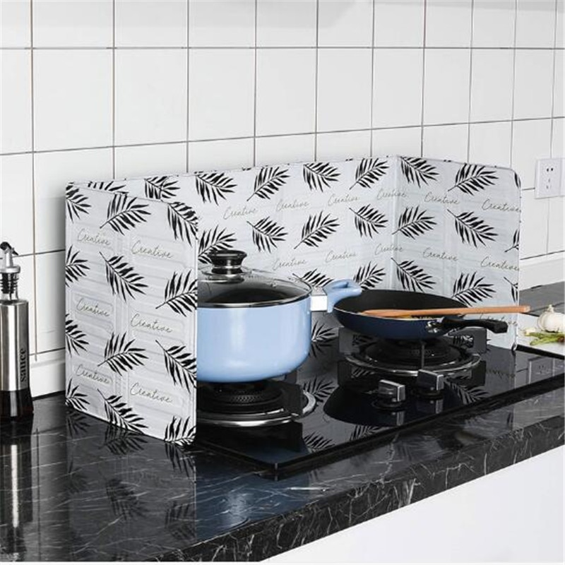 Oil Splatter Screens Aluminium 1 Piece Gas Stove Splash Proof Gadgets Kitchen Cooking Tools