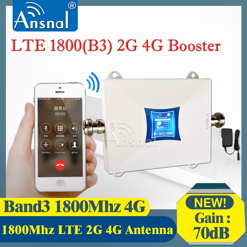 LTE1800Mhz 4G zellular Verstärker DCS LTE GSM 1800 4G Netzwerk Handy, Mobiltelefon Signal Booster gsm Verstärker 2g 4g praktisch-Signal-Verstärker