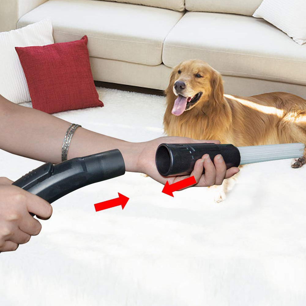 Dust Dirt Remover Universal Vacuum Cleaner Attachment Interface Tool for Air Vents Keyboards Drawers Plants Dust Cleaning