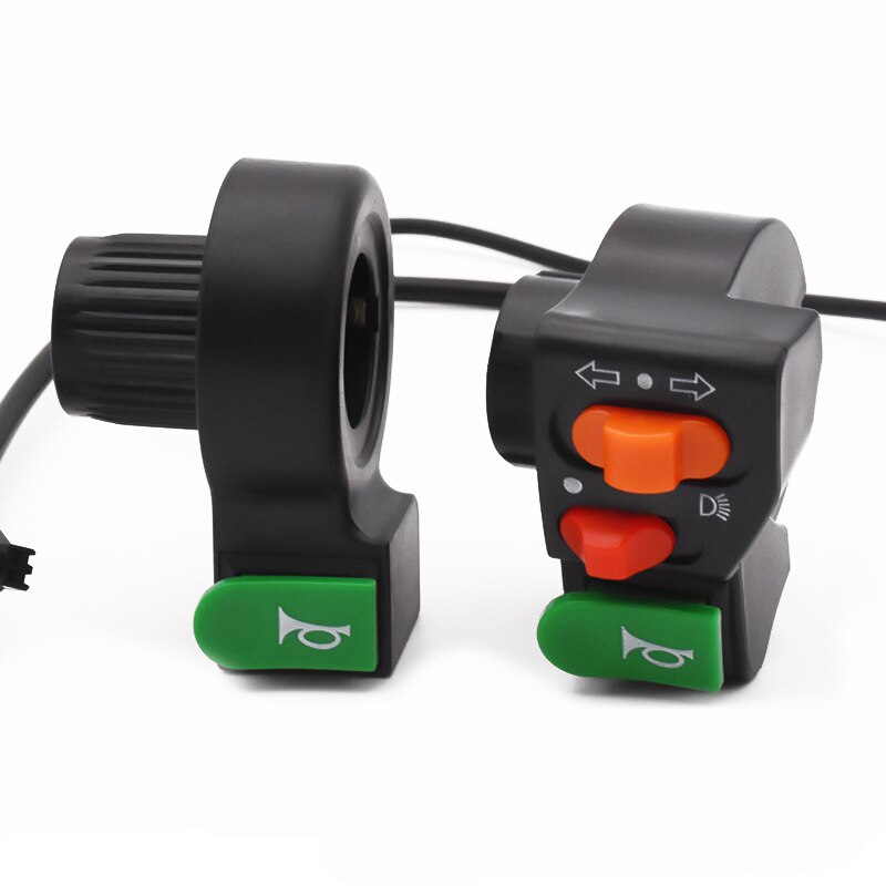Motorcycle ATV 7/8 Handlebar Horn Turn Signal Headlight Three-In-One Combination Switch Button Modification Accessories