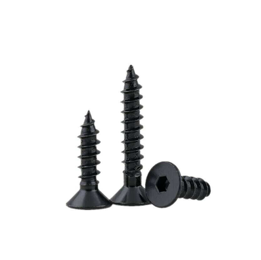 M4 Grade 8.8 flat head / countersunk hexagon socket self-tapping screws