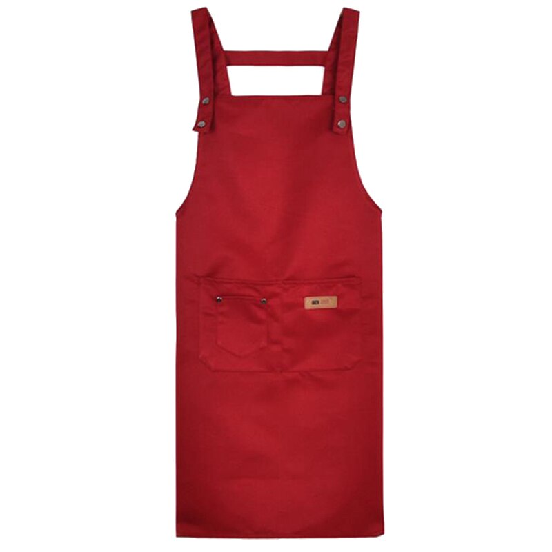 Stylist Apron Waterproof Hairdressing Coloring Shampoo Haircuts Cloth Wrap Hair Salon Tool: A Red