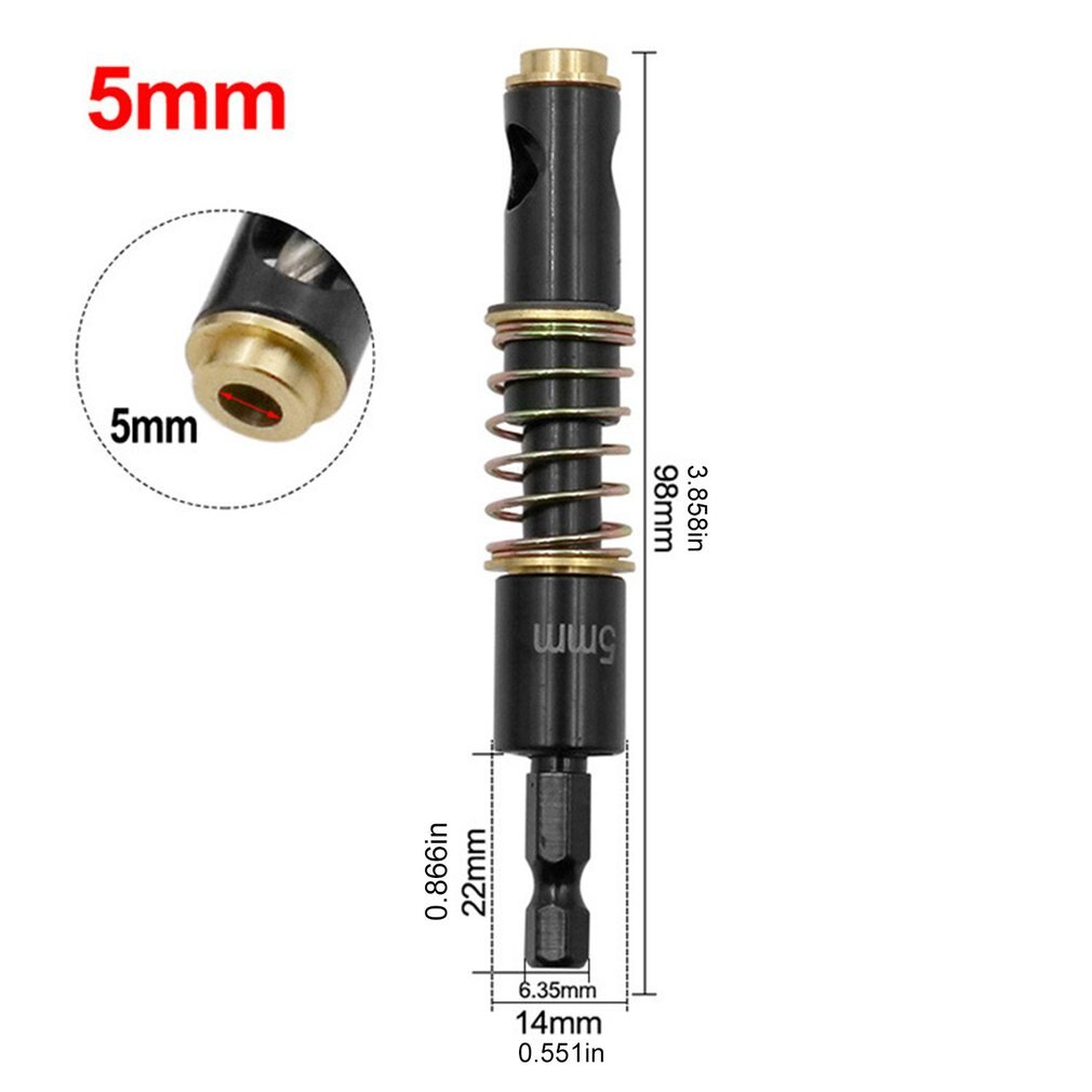 Hinge Drill Bit Self Centering Drill Bit Door Window Hinge Drills Wood Hole 1/4" Reaming Drilling Woodworking Tool