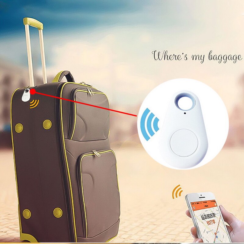 Bluetooth-nyckelfinnare smart anti-borttappad enhet gps-lokaliseringsspårare tag itag alarm localizado för barn husdjur hundkatt plånboksväska