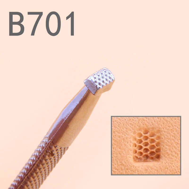 DIY Engraving Tools Handmade Metal Stamp and Die Sets Stamping Tool Leather Craft Working Flowers Embossing Patterns Carving: B701