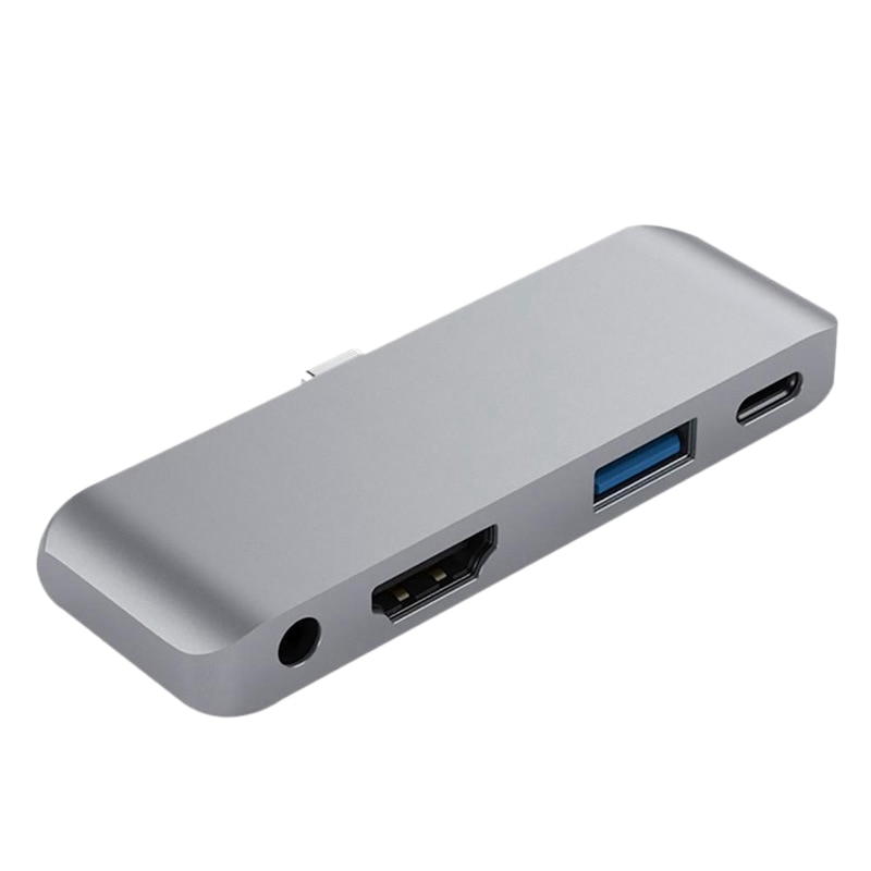 -Type C to HDMI Four in One Hub USB-C to HDMI + 3.... – Grandado