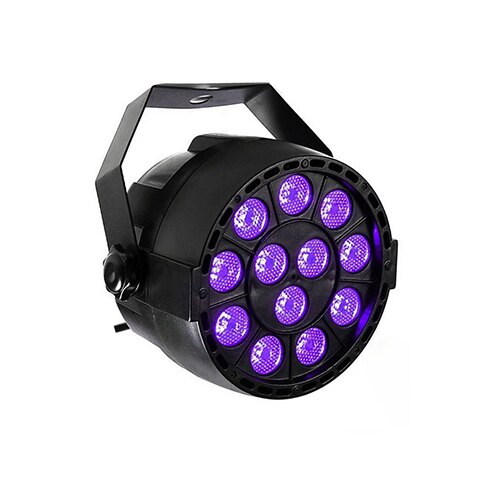 Éclairage de scène DMX512, maître-esclave actif, UV LED 36W, lampe ultraviolette noire, projecteur pour Club Disco: Without controller / Ua Plug