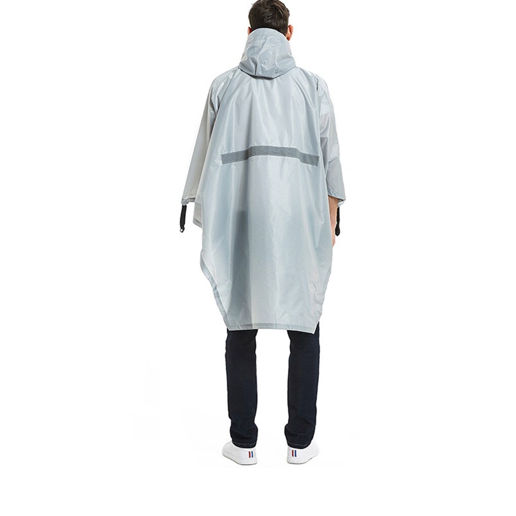 Rain Coat Water-proof Wear-resistant Outside Rains Clothing Hiking Raining Covers Raincoats for Camping Backpacking: 3