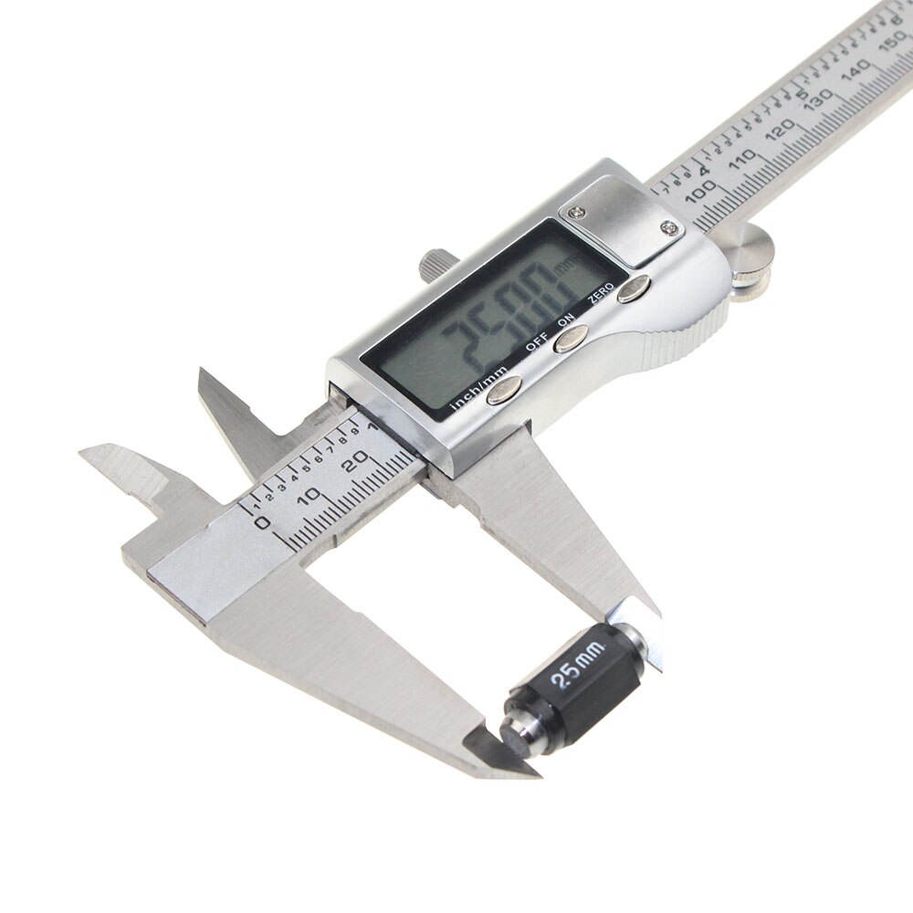 300mm 12" Digital CALIPER 0-300mm Electronic Vernier Caliper Metal Case Stainless Steel Digital Slider Caliper Gauge Micrometer