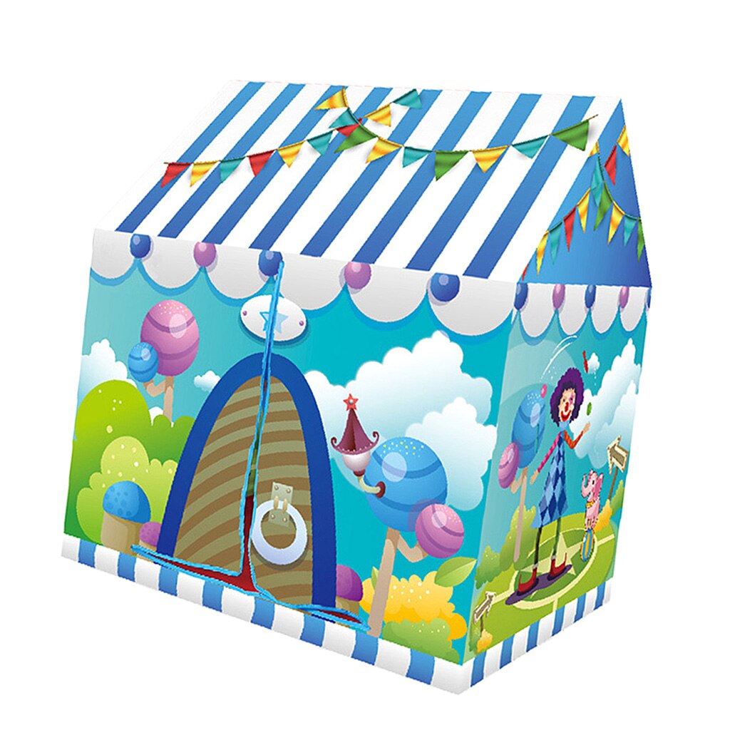 Pieghevole Circo troupe A Tema Tenda Casetta per Bambini Al Coperto Giochi tutto'aperto, 36.6 ''L x 28''W x 40''