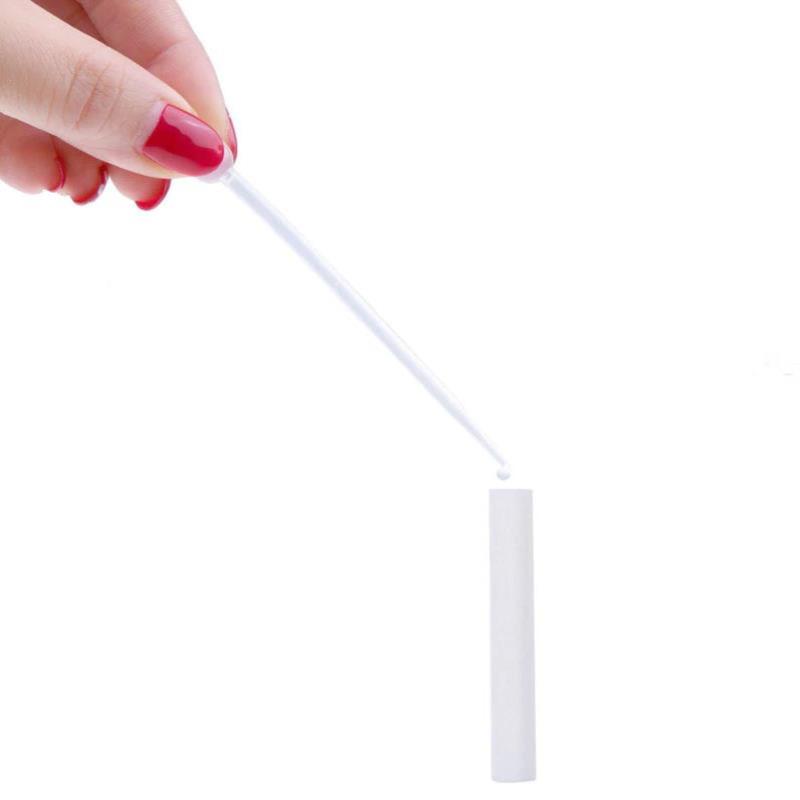 20Pcs Nasen Inhalator Ersatz Baumwolle Dochte Aromatherapie Inhalator Refill Inhalator Nasen Stick Ätherisches Öl Duft Rohr DIY Stroh