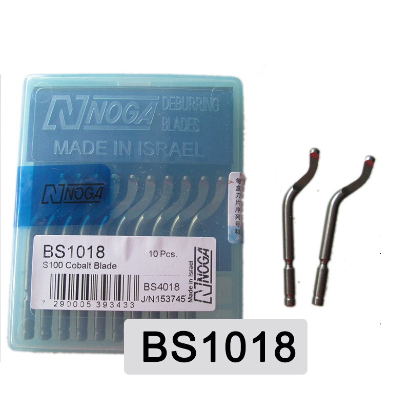 Ujoy 1SET/10 pièces NOGA lame d'ébavurage lame de coupe rotative BS1010/1018/1012/1016/3003/3010 BK3010/1010