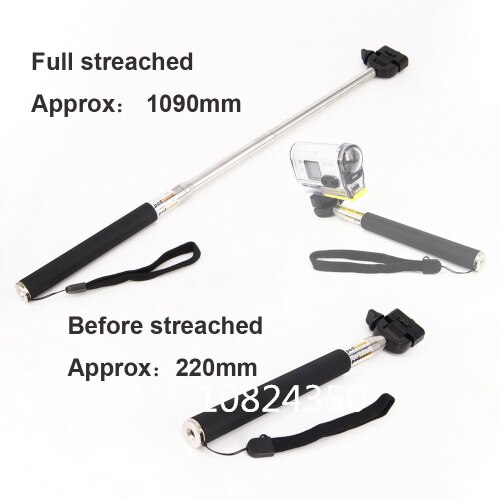 Monopod Mount Accessoires Voor Sony Actie Cam HDR-AS15 AS20 AS30V AS100V AS200V Action Cam HDR-AS30V HDR-AS100V HDR-AS200V