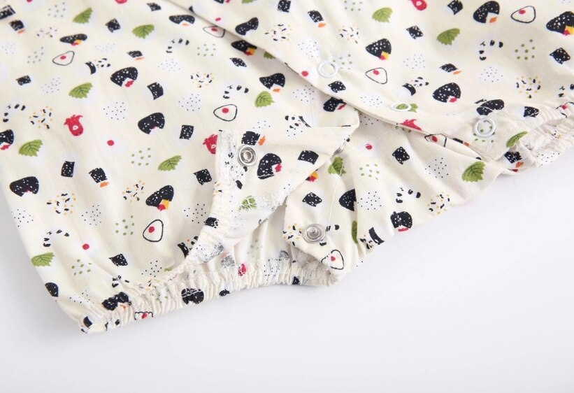 0-3Y recién nacido Kimono ropa de dormir Bebé niños y niñas mono de manga corta de dibujos animados albornoz con impresión de verano lindo bebé atado Kimono