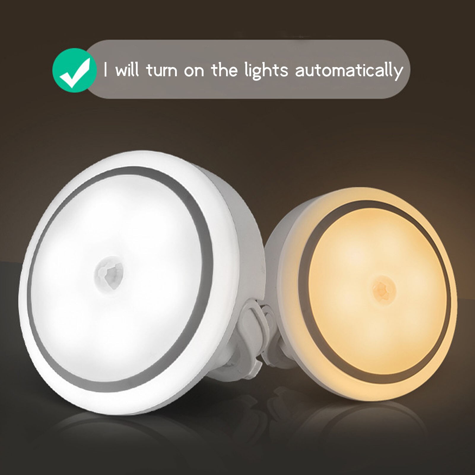 Intelligente Draadloze Menselijk Lichaam Inductie Lamp Automatische Led Nachtlampje Opladen Garderobe Gangpad Licht Nachtkastje Inductie Lamp