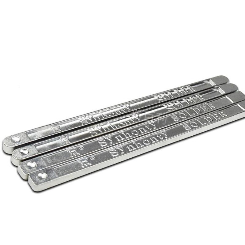 1 stücke 500g blei-freies high-reinheit solder bar 63a niedrigen schmelzpunkt elektriker löten zinn ofen zinn stange barren zinn block