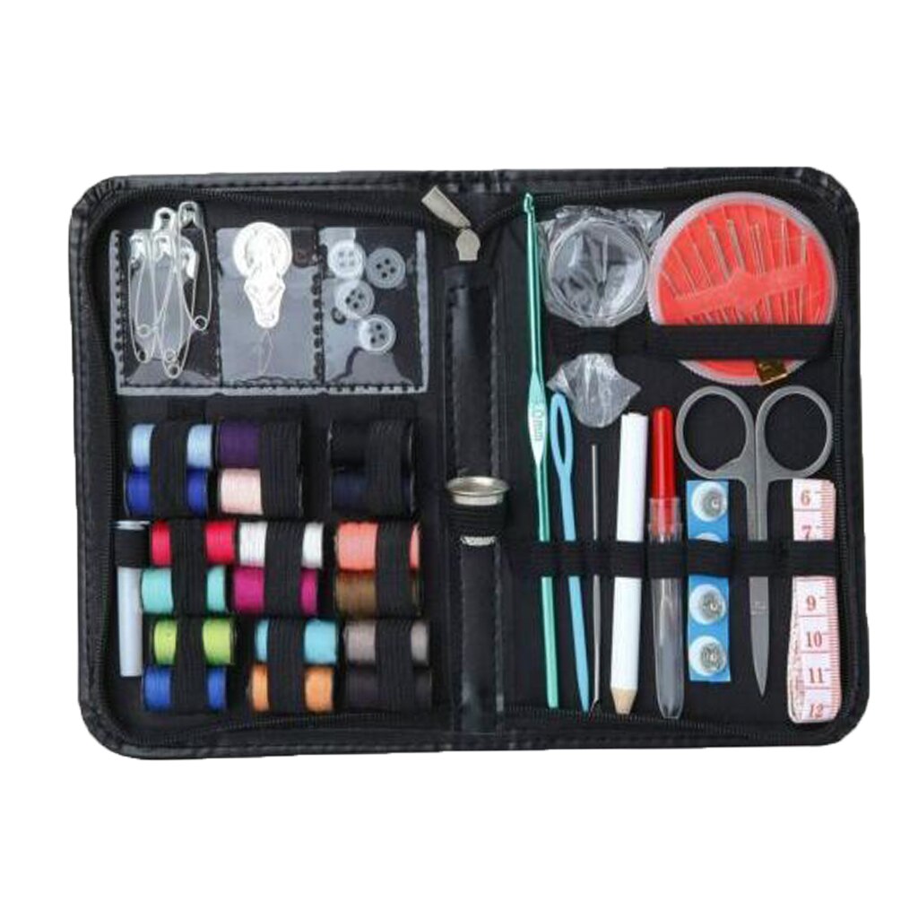 Craft Sewing Kit Spools Adults Sewing Supplies Set With Storage Box